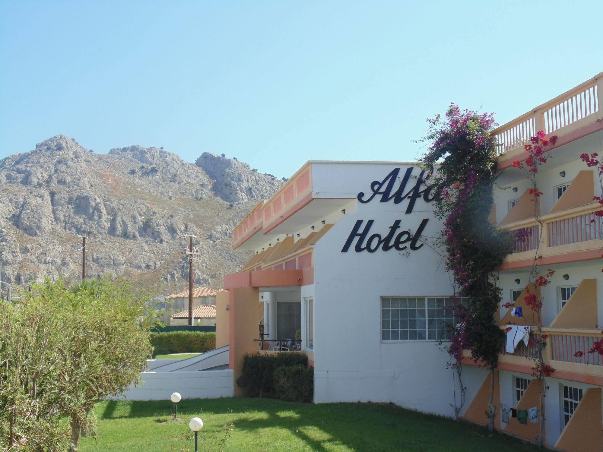 Alfa Hotel Kolymbia Exterior photo